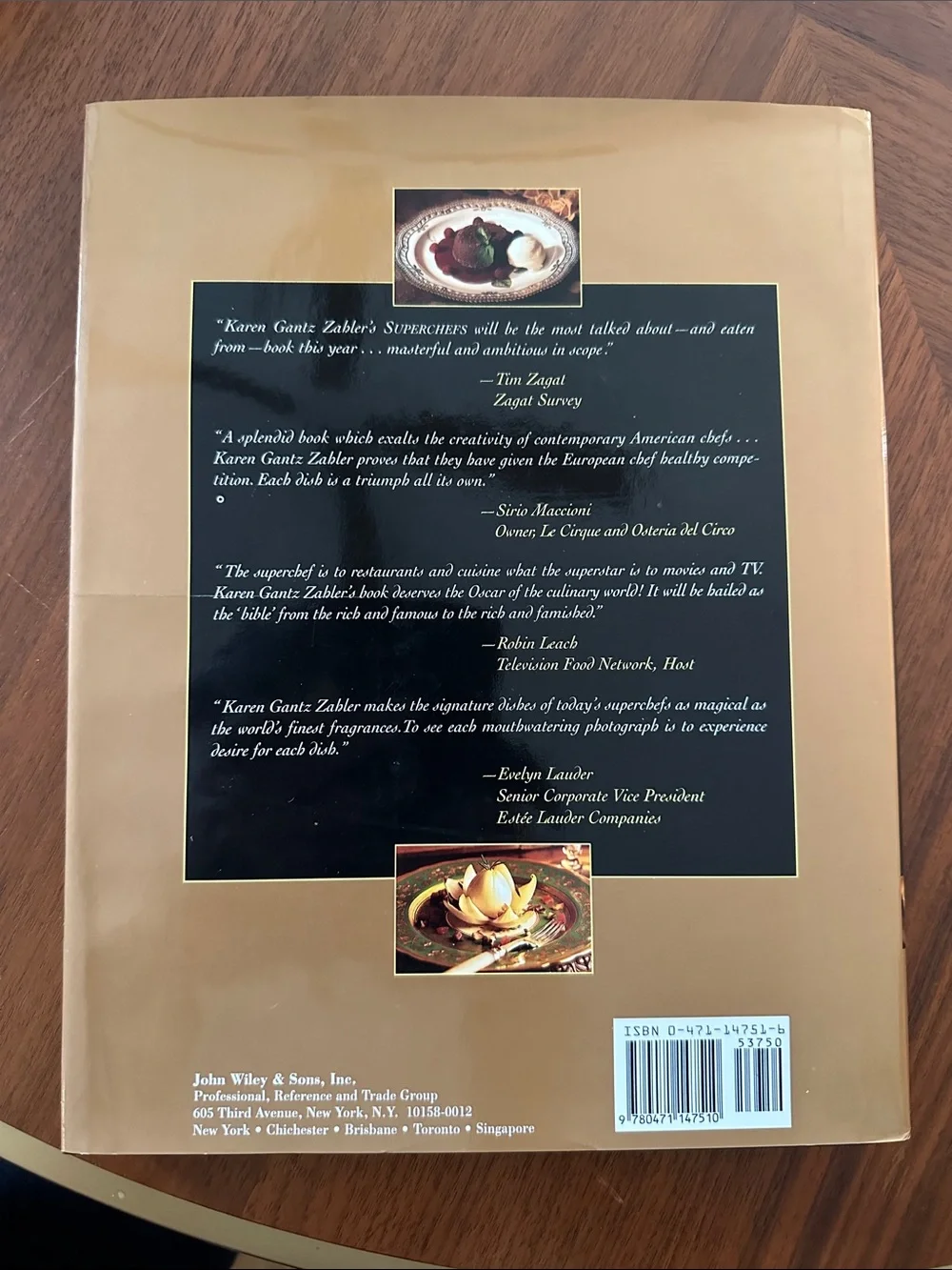 Superchefs Cookbook - Signature Recipes from America’s New Royalty